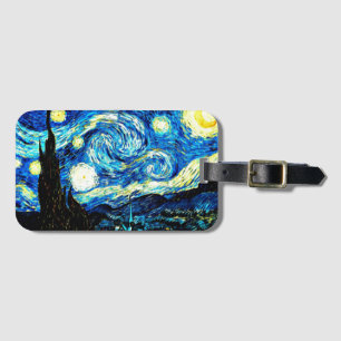 Van Gogh - Starry Night Luggage Tag