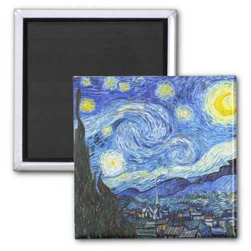 VAN GOGH Starry Night Magnet