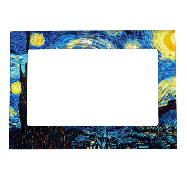 Van Gogh - Starry Night Magnetic Frame (Front)