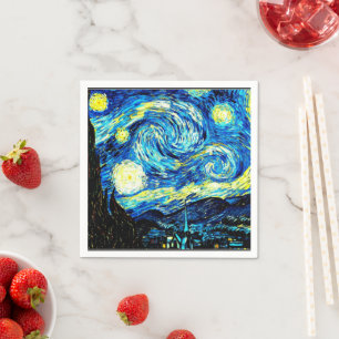 Van Gogh - Starry Night Napkins