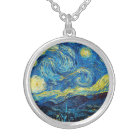 Van Gogh Starry Night Necklace