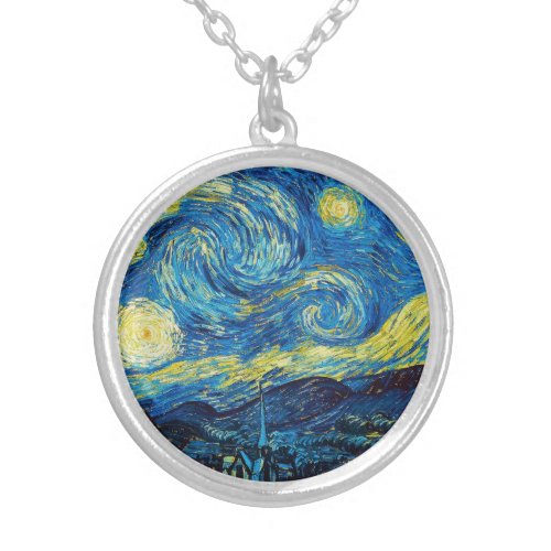 Van Gogh Starry Night Necklace