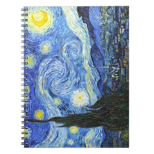 VAN GOGH Starry Night Notebook