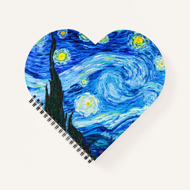 Van Gogh Starry Night Notebook (Front)
