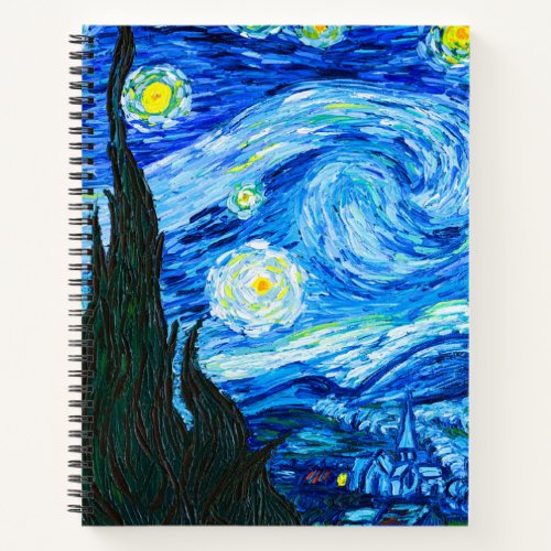 Van Gogh Starry Night Notebook