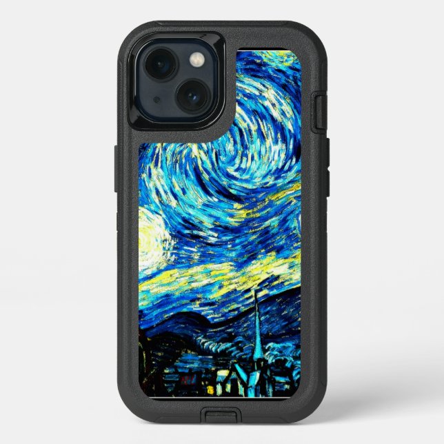 Van Gogh - Starry Night OtterBox iPhone Case (Back)