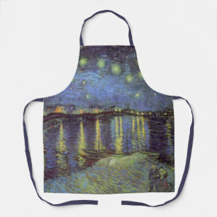 Van Gogh Starry Night Over Rhone Apron