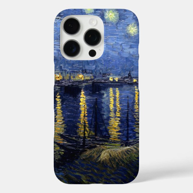Van Gogh Starry Night Over Rhone Case-Mate iPhone Case (Back)