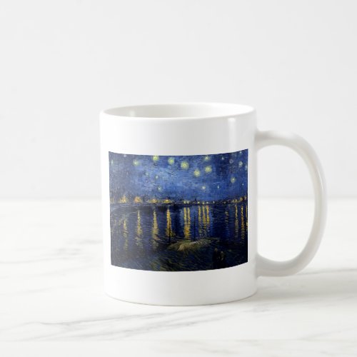 Van Gogh Starry Night Over Rhone Coffee Mug
