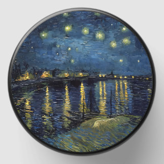 Van Gogh Starry Night Over the Rhone Candle Favor Mini Candle Favors
