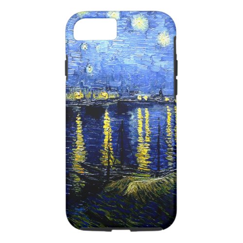Van Gogh _ Starry Night over the Rhone iPhone 87 Case