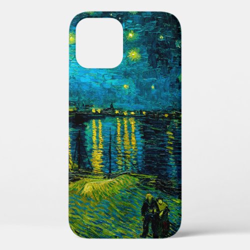Van Gogh Starry Night Over the Rhne  iPhone 12 Case