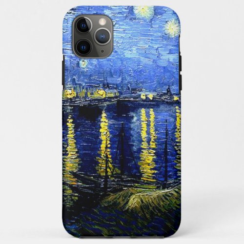 Van Gogh _ Starry Night over the Rhone iPhone 11 Pro Max Case