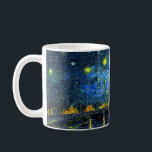 Van Gogh Starry Night Over the Rhone Coffee Mug<br><div class="desc">Vincent Van Gogh Starry Night over the Rhone painting.</div>