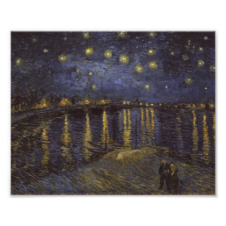 Van Gogh Starry Night Over The Rhone Fine Art Photo Print