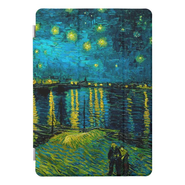 Van Gogh Starry Night Over the Rhône  iPad Pro Cover (Front)