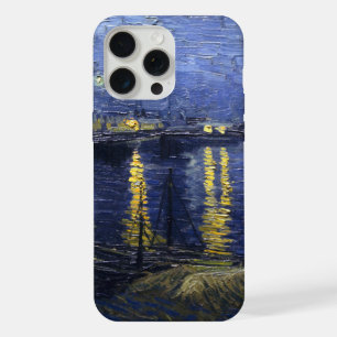 Van Gogh Starry Night Over The Rhone iPhone 15 Pro Max Case