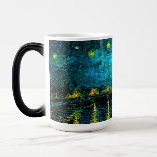 Van Gogh Starry Night Over the Rhne  Magic Mug