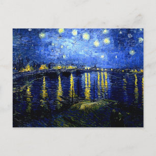 Van Gogh - Starry Night over the Rhone Postcard