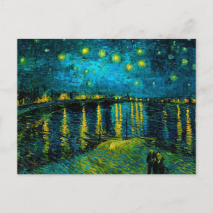 Van Gogh Starry Night Over the Rhône Postcard