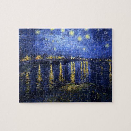 Van Gogh Starry Night Over The Rhone Puzzle