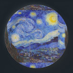 Van Gogh , "Starry Night" Paper Plates<br><div class="desc">I made this product for those who like "Starry Night".</div>