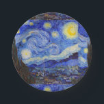 Van Gogh , "Starry Night" Paper Plates<br><div class="desc">I made this product for those who like "Starry Night".</div>