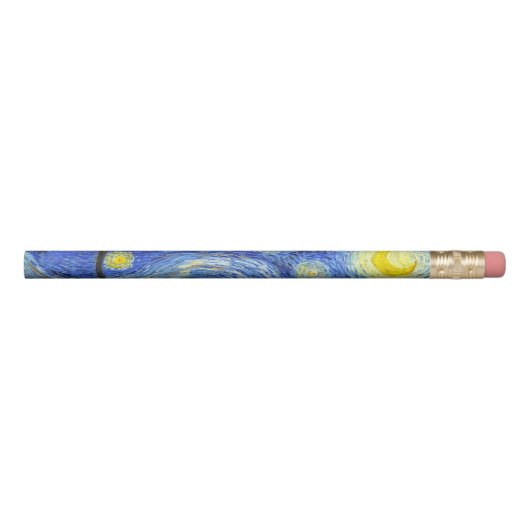 VAN GOGH Starry Night Pencil (Rotated 90)