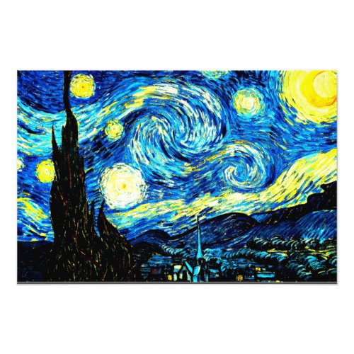 Van Gogh _ Starry Night Photo Print