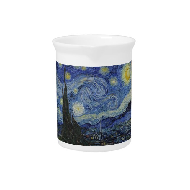 Van Gogh Starry Night Pitcher (Front)