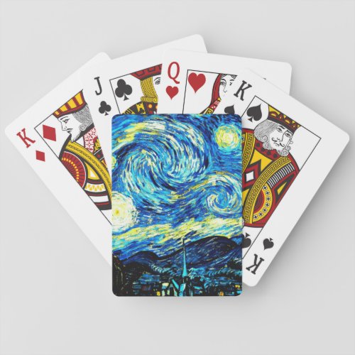 Van Gogh _ Starry Night  Playing Cards
