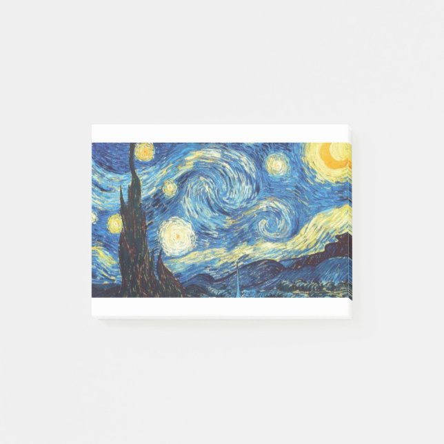 van gogh Starry night Post-it Notes (Front)