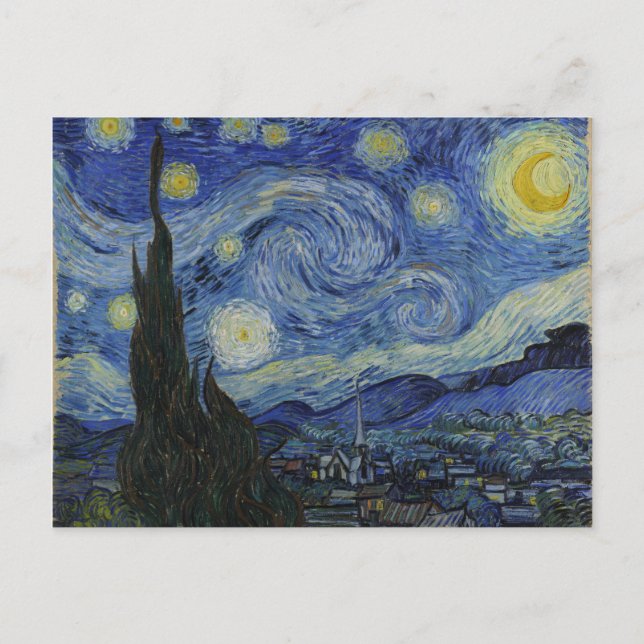 Van Gogh - Starry Night Postcard (Front)