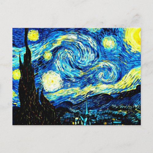 Van Gogh _ Starry Night Postcard