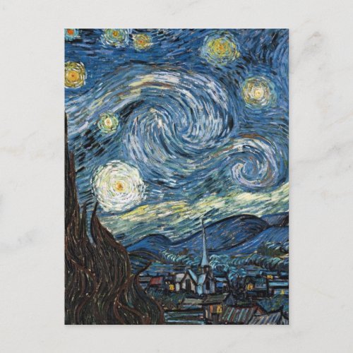 Van Gogh Starry Night Postcard