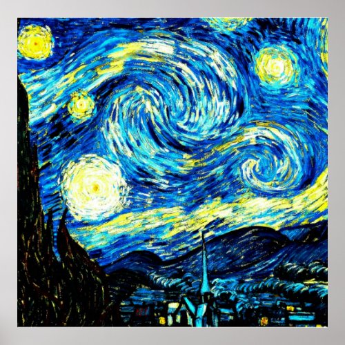 Van Gogh _ Starry Night Poster