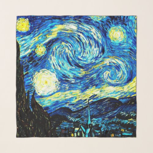 Van Gogh _ Starry Night Scarf