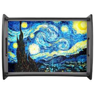 Van Gogh - Starry Night Serving Tray