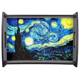 Van Gogh - Starry Night Serving Tray