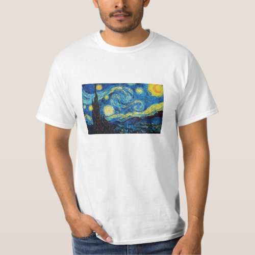 Van Gogh Starry Night T_shirt