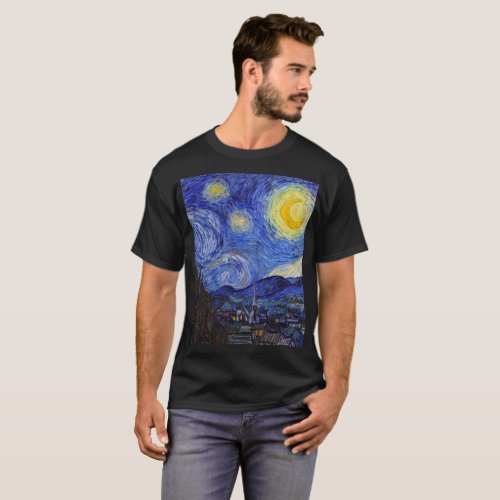 van Gogh Starry night T_Shirt