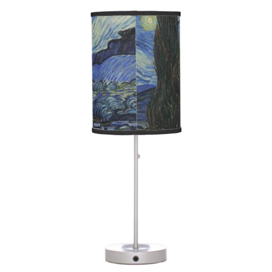 Van Gogh Starry Night Table Lamp (Back)