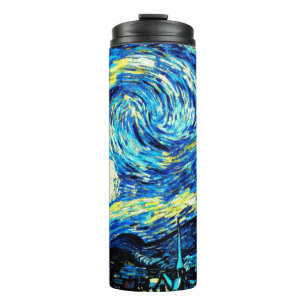 Van Gogh - Starry Night Thermal Tumbler