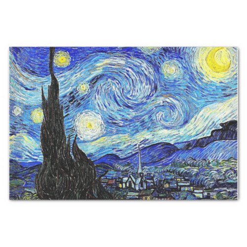 Van Gogh Starry Night Tissue Paper