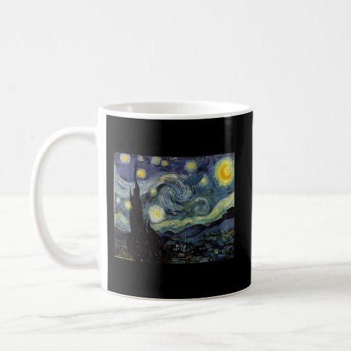 Van Gogh Starry Night Ufo Invasion Coffee Mug