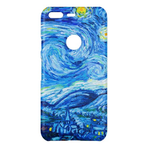 Van Gogh Starry Night Uncommon Google Pixel Case