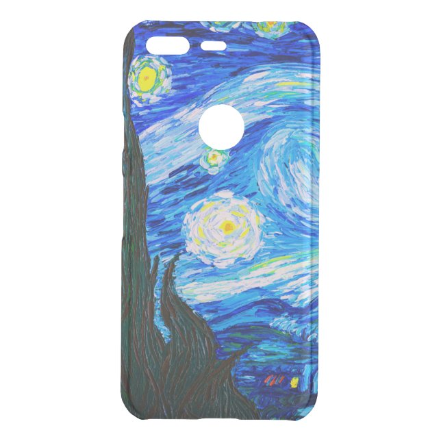 Van Gogh Starry Night Uncommon Google Pixel Case (Back)
