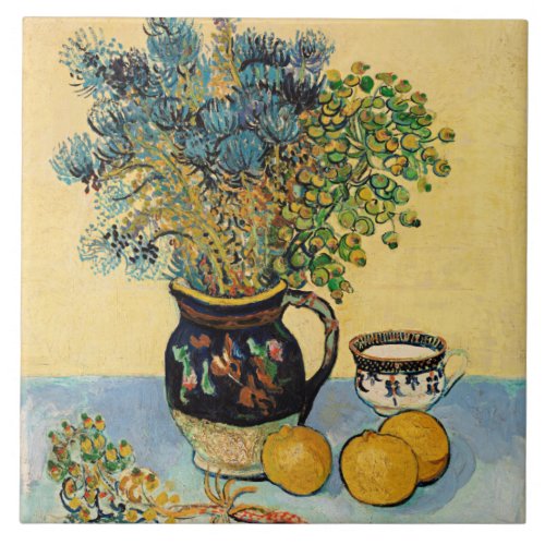 Van Gogh _ Still Life Nature Morte Ceramic Tile