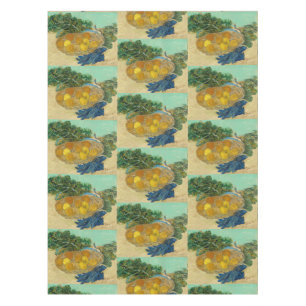 Van Gogh Still Life Oranges Lemons Blue Gloves Tablecloth