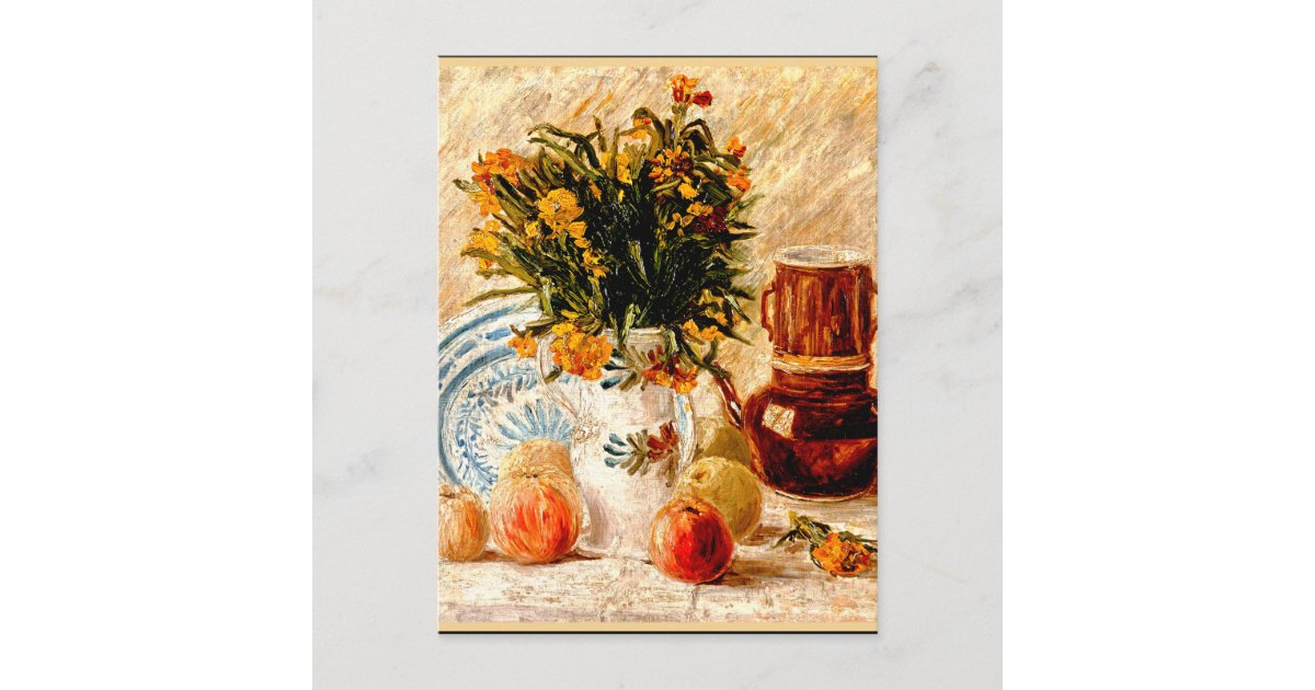 Vincent Van Gogh Vase with Hollyhocks Sports Bag 